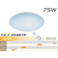 【 舞光】星鑽智慧吸頂燈遙控調色調光